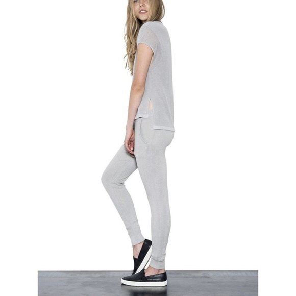 Anthropologie One Grey Day Venus Joggers Sweat Pants Grey  Knit Size Small - Picture 6 of 16